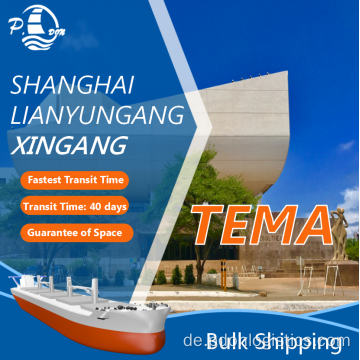 Bulkschifffahrt von Tianjin nach Tema